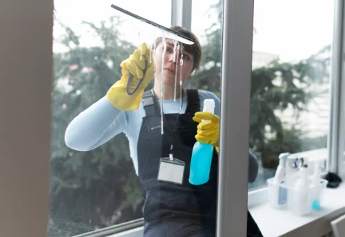 Nettoyage de vitres intérieures et extérieures à Saint-Amand-Jartoudeix